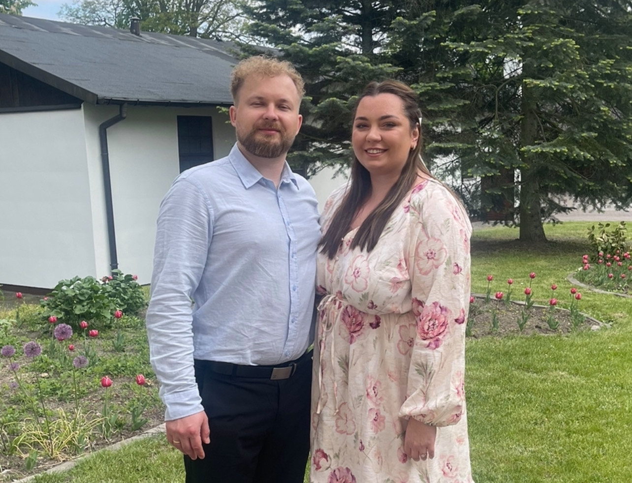 Założyciele AlMat – Aleksandra Cegielska-Oczesała i Mateusz Oczesała